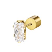 Single earring Marlù Woman Sparkles in Steel 31OR0002G-W - 31OR0002G-W